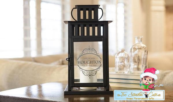 Custom Personalized Lanterns (Home Decor, Candle, Rustic, Luxury, Farmhouse)