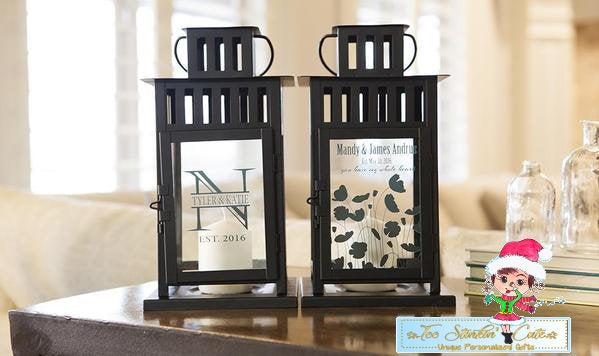 Custom Personalized Lanterns (Home Decor, Candle, Rustic, Luxury, Farmhouse)