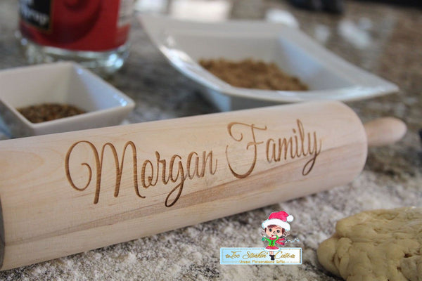 Custom Personalized Rolling Pins (Housewarming, Kitchen, Mothers Day, Mom, Grandma, Women)