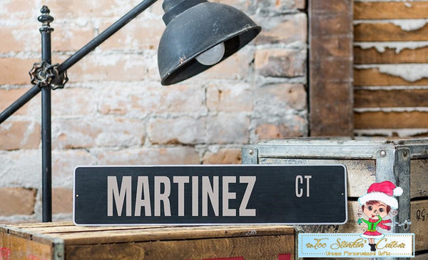 Personalized Aluminum Street Signs (New Home, Move, Housewarming, Street, Family, Kids, Last Name)