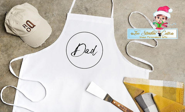 Personalized Aprons for Dad and Grandpa (Father's Day)