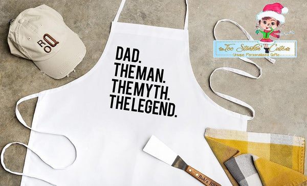 Personalized Aprons for Dad and Grandpa (Father's Day)