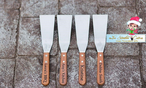 Personalized Grill Spatulas (Dad, Father's Day, Daddy, BBQ, Cook)