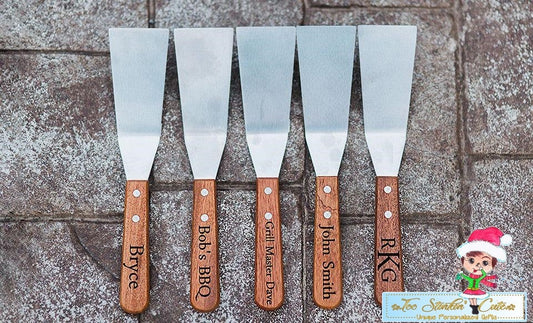 Personalized Grill Spatulas (Dad, Father's Day, Daddy, BBQ, Cook)