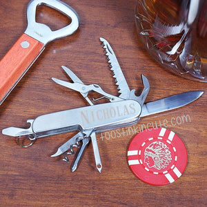 Personalized Multi-Tool Pocket Knife